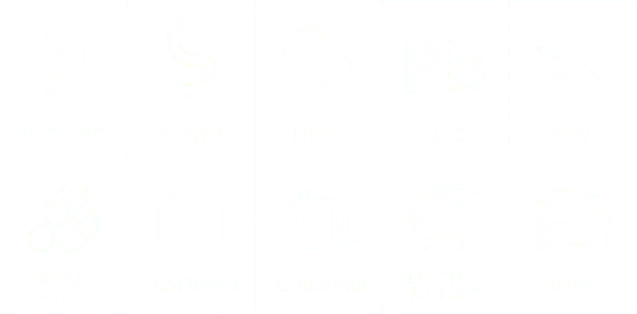 we buy aluminum copper brass lead iron stainless steel batteries radiators electric motors cars