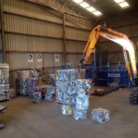 recycled metal